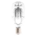 Krups Trockenhaube, 2 Temperaturstufen, Kaltluft-Funktion, Für voluminöses Haar, Langes Kabel, Aufbewahrungstasche, 600 Watt, Weiß, CF6000N1
