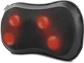 RENPHO Back Massager Heat Massagegerät schwarz ultraflach Nacken Rücken