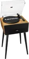 Lenco LS-570OK Plattenspieler - Schallplattenspieler - Vinyl Player - Bluetooth Plattenspieler - Riemenantrieb - 80 W - Standfüße - Eiche