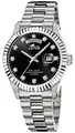 Lotus Freedom Tag/Datum Quarz (41,5 Mm) Schwarzes Zifferblatt / L18854/7 Uhr