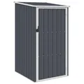 vidaXL Gerätehaus Anthrazit 87x98x159 cm Verzinkter Stahl 661067