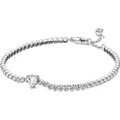 Pandora Armband Pandora Funkelndes Herz Tennisarmband 590041C01 Damenarmband