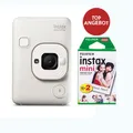Fujifilm Instax Mini LiPlay misty white Sofortbildkamera  Top-Set