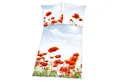 Herding Bettwäsche Bettwäsche Set 2 tlg. Mohnblumen 155x220 Übergröße, 1 teilig, Langlebig