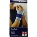 2x MANUTRAIN Handgelenkbandage rechts Gr.1 schwarz 1 ST