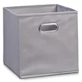 Zeller Aufbewahrungsbox 30,0 l - 32,0 x 32,0 x 32,0 cm grau 14110