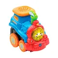 Vtech TUT TUT Baby Flitzer - Press and Go Lokomotive – Spielzeugauto mit Musik, aufleuchtender Taste und spannenden Geräuschen – Für Kinder von 1-5 Jahren