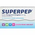 SUPERPEP Reise Kaugummi Dragees 20 mg 10 St PZN 04877929