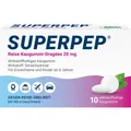 SUPERPEP Reise Kaugummi Dragees 20 mg 10 St PZN 04877929