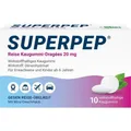 SUPERPEP Reise Kaugummi Dragees 20 mg 10 St. PZN 04877929
