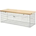 Gabionen Bank groß 150 cm x 54 cm x 50 cm