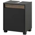 SCHILDMEYER Waschbeckenunterschrank "Cosmo", BxHxT: 41,8 x 54,6 x 33 cm - grau
