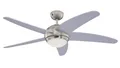 Westinghouse Deckenventilator Deckenventilator Bendan Silber mit Licht und Fernbedienung