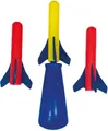 Paul Günther 1557 - PUMP ROCKET Raketen-Spiel, Schaumstoff, 3-teilig