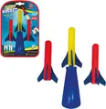 Günther Flugspiele 1557 - Raketenspiel Pump Rocket, ca. 15 x 8 cm, Wurfspiel mit