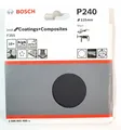 Bosch Zubehör Schleifblatt Exzenterschleifer Papier mit Klett ungelocht K220