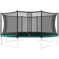 BERG Trampolin Grand Favorit Regular 520 Green mit AirFlow inkl. Sicherheitsnetz Comfort