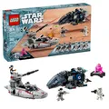 Lego Imperial Dropship vs. Rebel Scout Speeder 40755