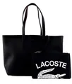 LACOSTE Shopping Bag Shopper Tasche Abimes Croc Emboss schwarz Neu