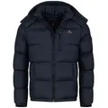 Höhenhorn Winterjacke Eiskar Herren Winter Jacke Gefüttert Steppjacke für Männer blau M
