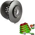 EBC B02 Bremsen Kit Vorne Beläge Scheiben für Opel Corsa D
