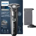 Philips Shaver Series 5000 Rasierer S5887/13 Carbongrau Ladestation Tasche
