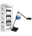 Waldmann Schreibtischlampe | PARA.MI | LED Tischlampe für Home-Office, Büro & Schreibtisch | German Design Award | 4000 K (Schwarz)