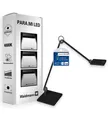 Waldmann LED Schreibtischlampe PARA.MI HOME Schreibtisch Lampe & Arbeitsleuchte, Leselampe, 4000K, LED wechselbar, Neutralweiß, Verstellbarer Arm, Flexibel, Speicherfunktion, Dimmbar