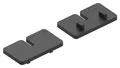1 Paar Gummis zu Glasklemme 45x45x27 mm für 10,76 Glas VSG