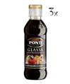 3x Ponti Aceto Balsamico di Modena IGP Balsamico-Essig sauce Würzsaucen 250ml