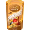 Lindt Schokolade | LINDOR Cornet Mischung | 375g | Schokoladen-Kugeln aus Vollmilch, Weiß, Dark und Haselnuss mit zartschmelzender Füllung | Pralinen-Geschenk | Schokoladen-Geschenk