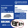 Für SUZUKI Jimny I Typ FJ/SN 01.2015-09.2018 AHK abn. +7pol spez E-Satz TOP