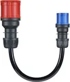 go-e Adapter Gemini flex 22kw>CEE16A bu schwarz, 30cm