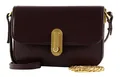 Ted Baker Kkaysa Polished Leather Crossbody Bag S Umhängetasche Wine weinrot