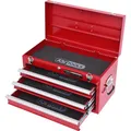 KS Tools Werkzeugtruhe mit 3 Schubladen, LxBxH 520x260x302 mm, rot (891.0003)