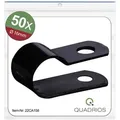 Quadrios - 22ca158 Befestigungsschelle Schraubbar 22ca158 Bündel-ø-bereich 16 Mm (max) Schwarz 1 Set