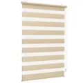 Sekey Doppelrollo Klemmfix ohne Bohren für Fenster, Doppelrollo 40 cm breit, Duo Rollo Jalousie Sonnenschutz, 40x150cm, Gelbleinen