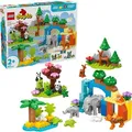 LEGO-DUPLO 10446 Wildtier-Familien 3-in-1-Set, ab 2 Jahre, 92 Teile