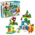 LEGO Duplo 10446 Tierfamilie 3in1 Stadt 92 Teile 10 Figuren 2+ Lernspielzeug Neu