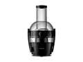 PHILIPS HR1856/70 Viva Collection 0.8L, QuickClean, XL-Einfüllöffnung, Entsafter 800 Watt, Schwarz