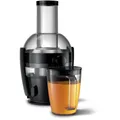 Philips Viva Collection zentrifugal Entsafter, 2.0 L, 800 W, Schwarz (HR1856/70)
