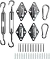 Sonnensegel Befestigungs Kit Montageset Komplettset Befestigungsset Zubehör