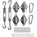 Sonnensegel Befestigungs Kit Montageset Komplettset Befestigungsset Zubehör