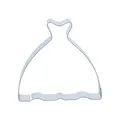 1 Keksausstecher Hochzeitskleid/Ballkleid | aus Edelstahl