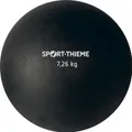 Sport-Thieme Trainings-Stoßkugel "Kunststoff", 7,26 kg, Schwarz, ø 150 mm