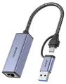 BENFEI kabeladapter USB 3.0/USB C auf Gigabit Ethernet Adapter LAN Netzwerk