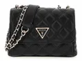 GUESS Giully II Mini Compound Convertible Flap Bag Umhängetasche Tasche Black