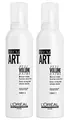 2er Force 5 Mousse Loreal Professionnel Tecni Art Full Volume Extra 250 ml