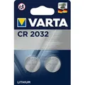 Varta 06032, Einwegbatterie, CR2032, Lithium, 3 V, 2 Stück(e), 230 mAh - Silber