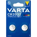 VARTA Knopfzellen CR2032 Lithium 3,0 V, 2 St.